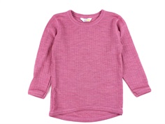 Joha pink blouse merino wool